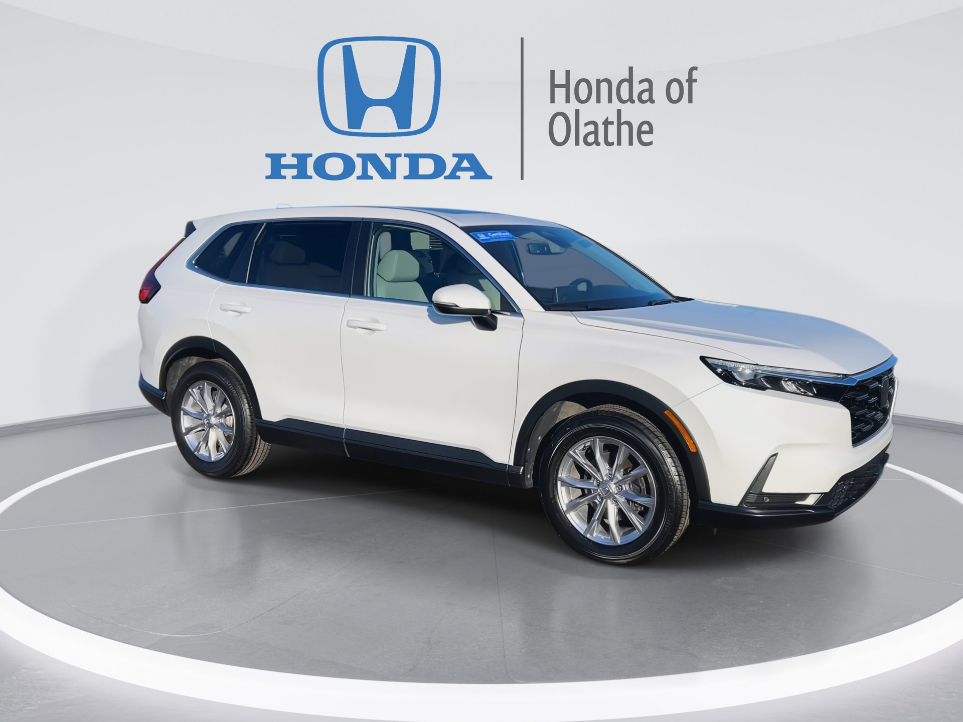 Certified 2023 Honda CR-V EX-L with VIN 2HKRS4H76PH408381 for sale in Kansas City