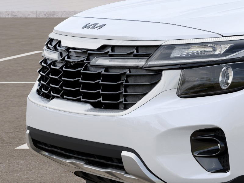 New 2025 Clear White/Black Roof Kia S image 12
