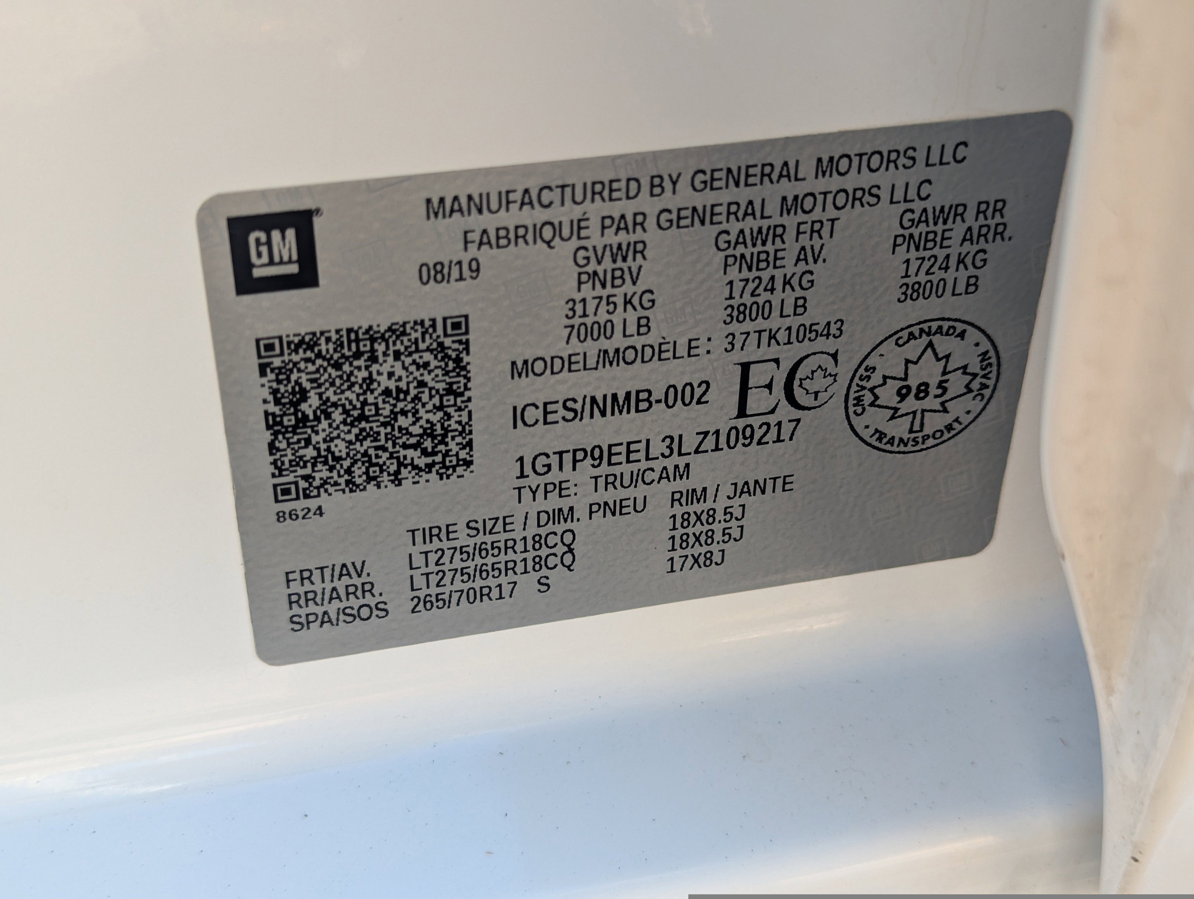 2020 Gmc Sierra 1500 AT4 photo 11