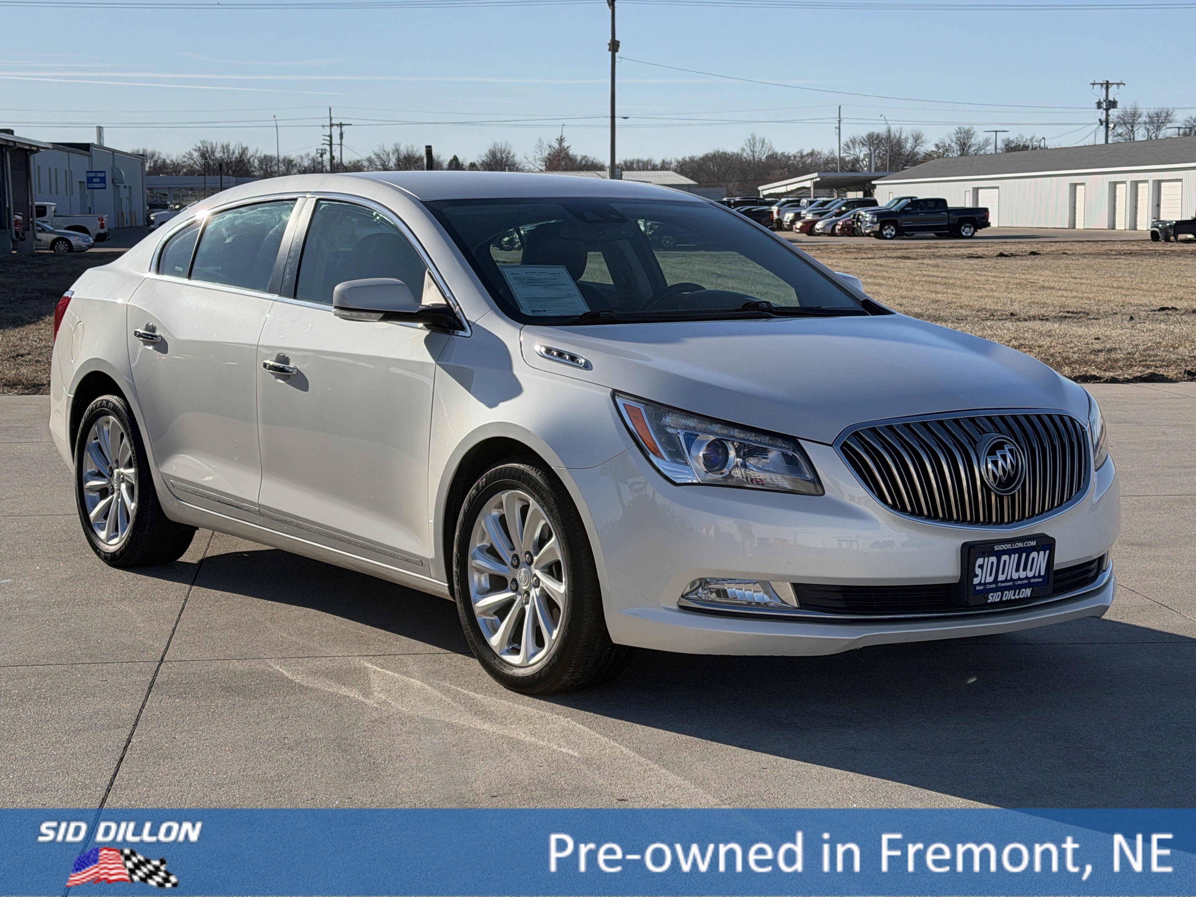 Used 2014 Buick LaCrosse Leather with VIN 1G4GB5G36EF142178 for sale in Fremont, NE