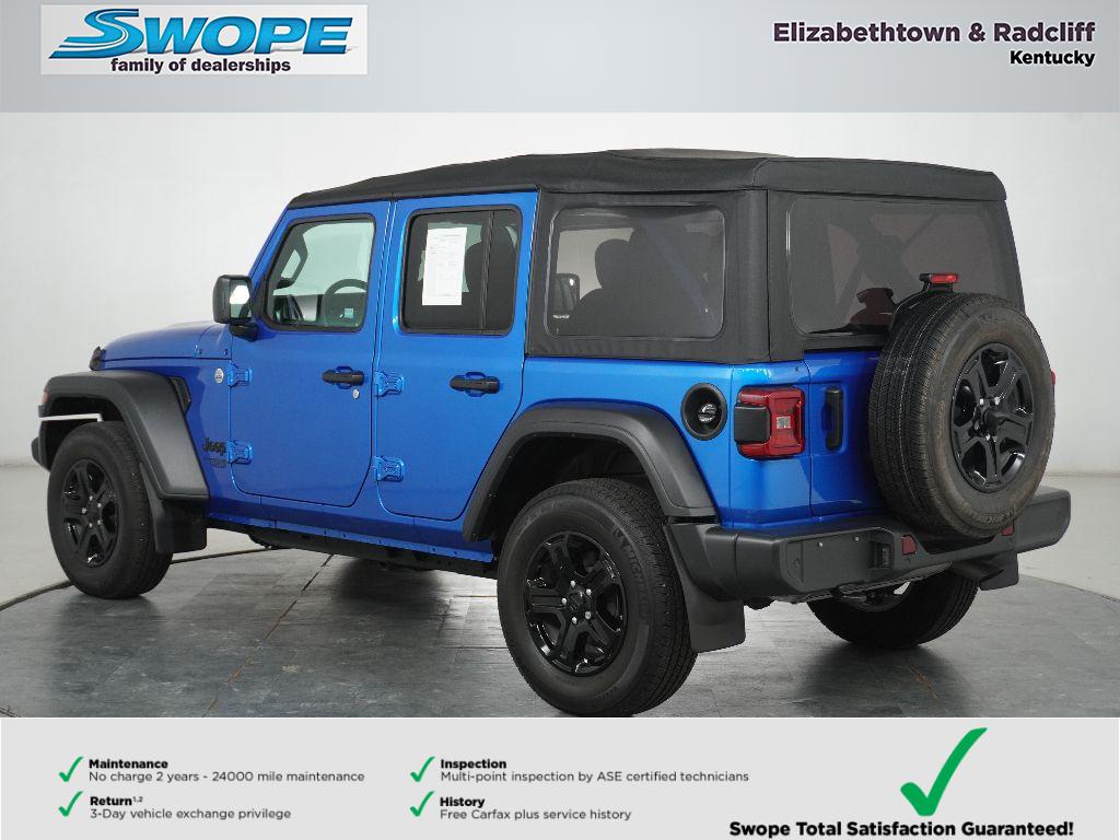 2021 Jeep Wrangler Unlimited Sport S photo 4
