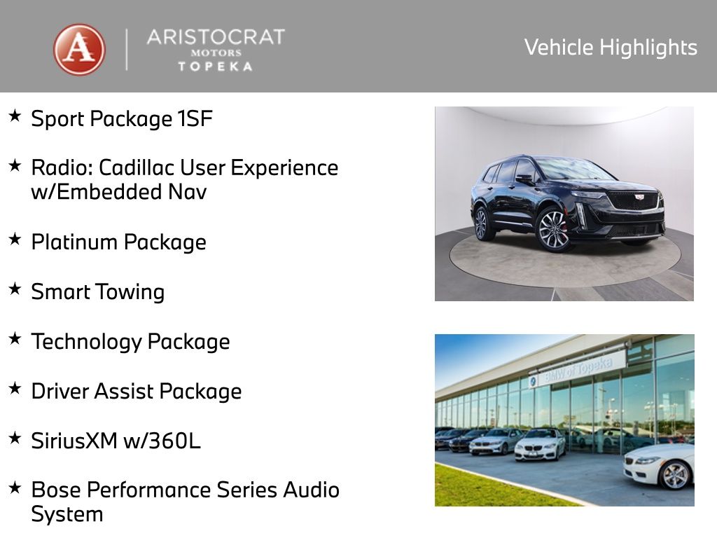 Used 2023 Cadillac XT6 Sport with VIN 1GYKPHRS8PZ168881 for sale in Kansas City