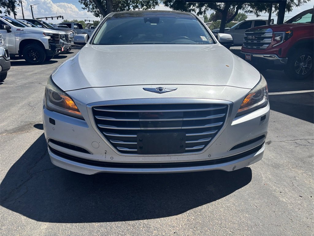 Used 2015 Hyundai Genesis Base with VIN KMHGN4JEXFU033456 for sale in Greeley, CO