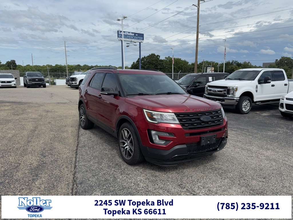 Used 2017 Ford Explorer Sport with VIN 1FM5K8GT1HGE37387 for sale in Kansas City