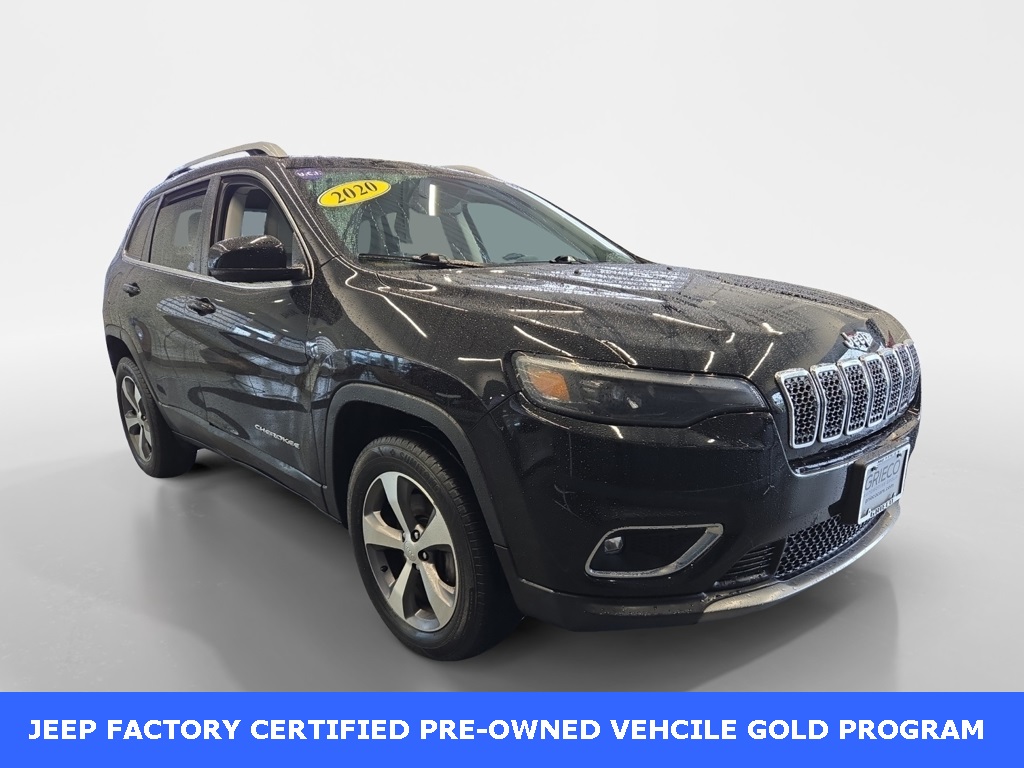 Certified 2020 Jeep Cherokee Limited with VIN 1C4PJMDX4LD618526 for sale in Methuen, MA