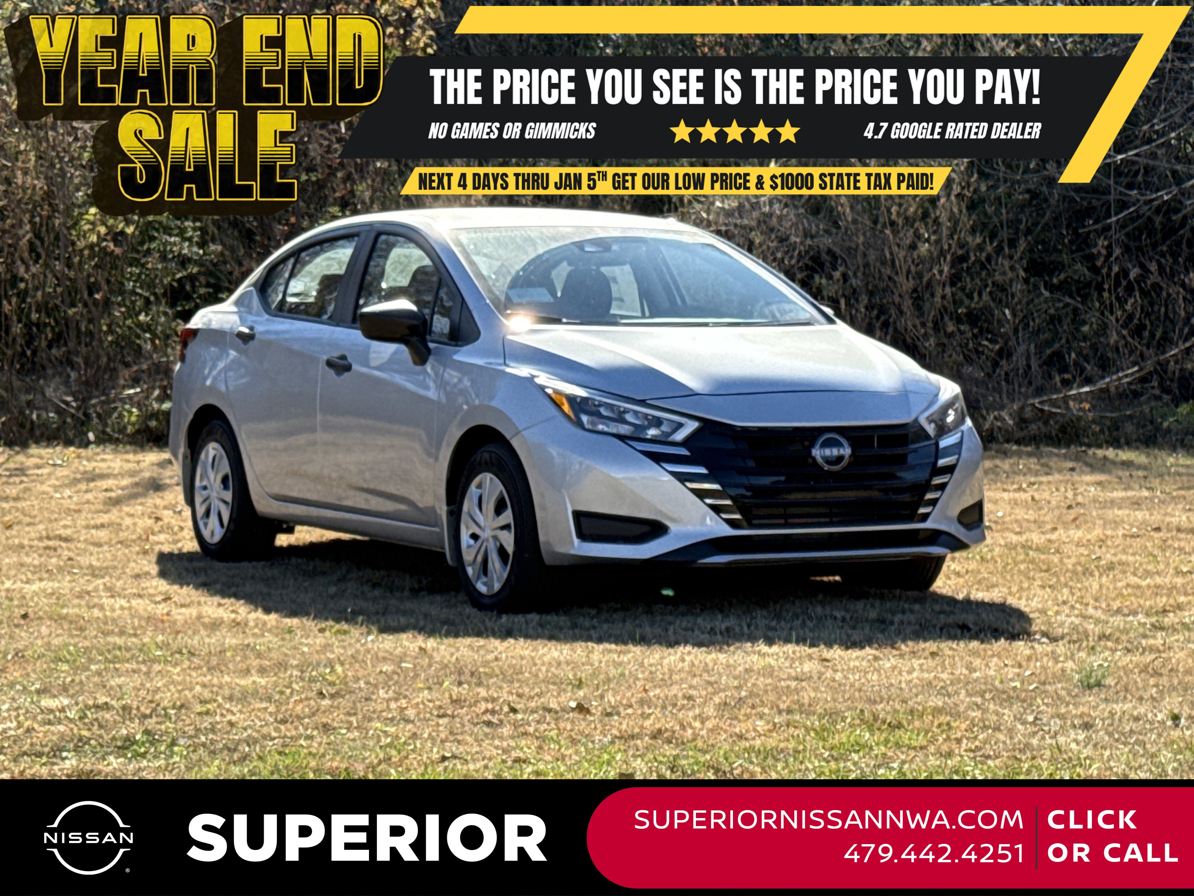 2025 Nissan Versa Sedan S's photo