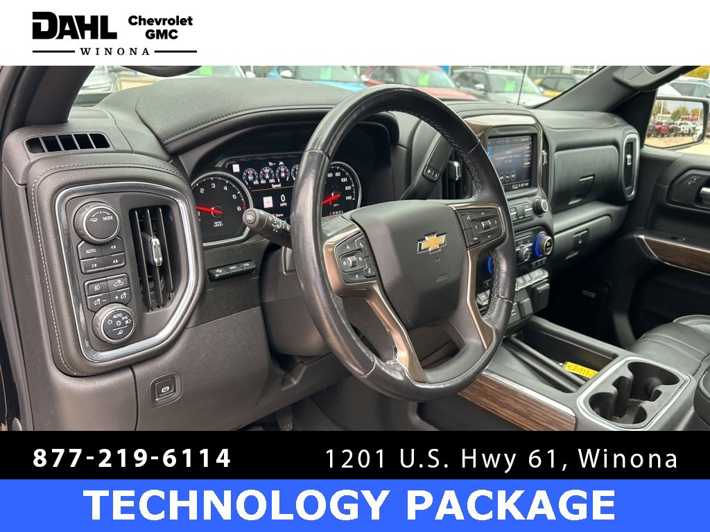 Used 2021 Chevrolet Silverado 1500 High Country with VIN 3GCUYHED0MG201063 for sale in Winona, Minnesota