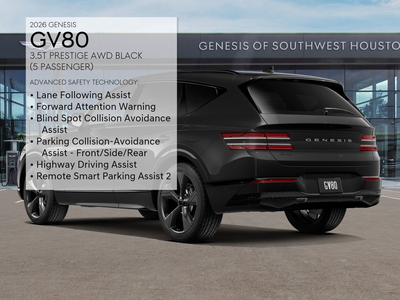 2026 Genesis GV80 3.5T Prestige photo 2