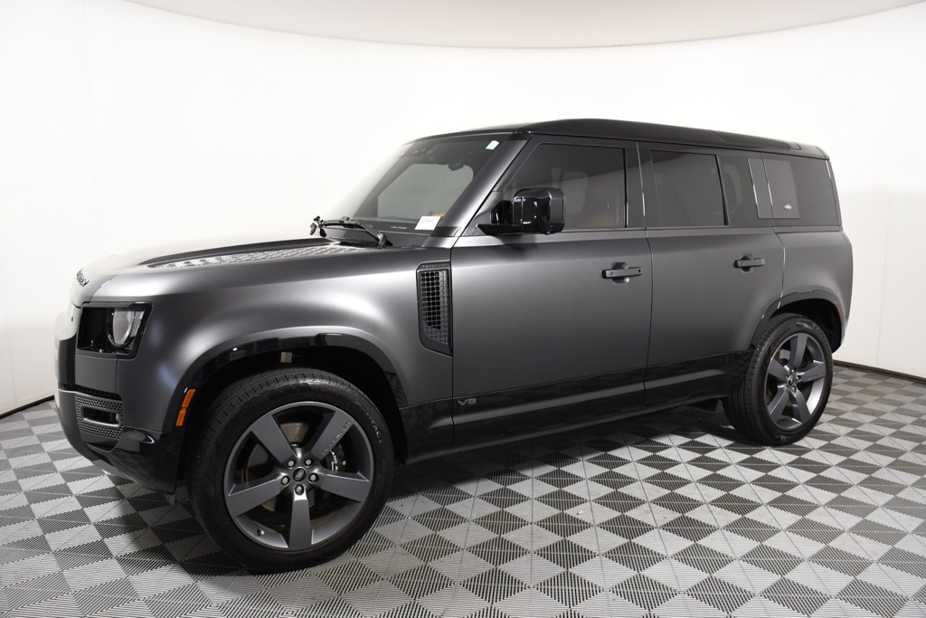 Used 2024 Land Rover Defender Carpathian Edition with VIN SALEWEEE4R2285446 for sale in Richfield, Minnesota