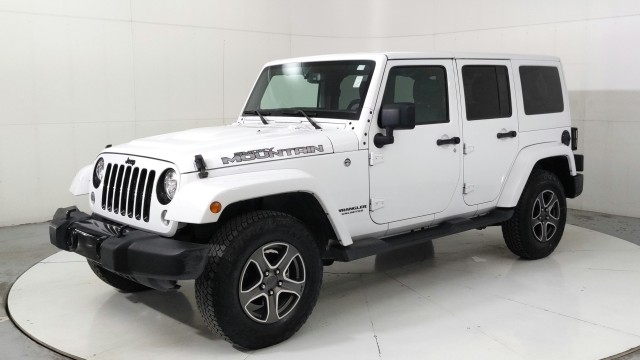 Used 2017 Bright White Clearcoat Jeep Smoky Mountain image 1