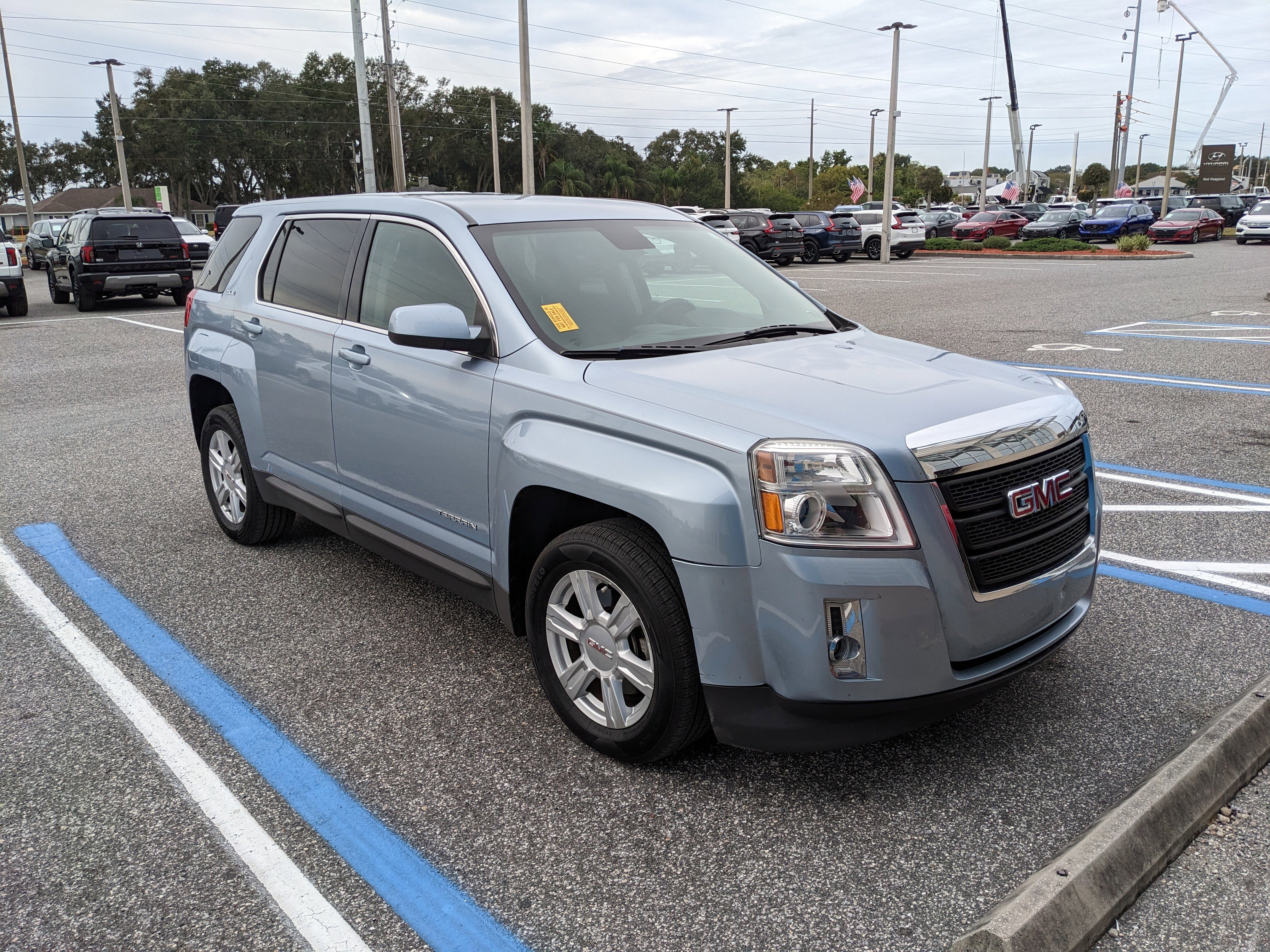 Used 2014 GMC Terrain SLE-1 with VIN 2GKALMEK6E6142899 for sale in Winter Haven, FL