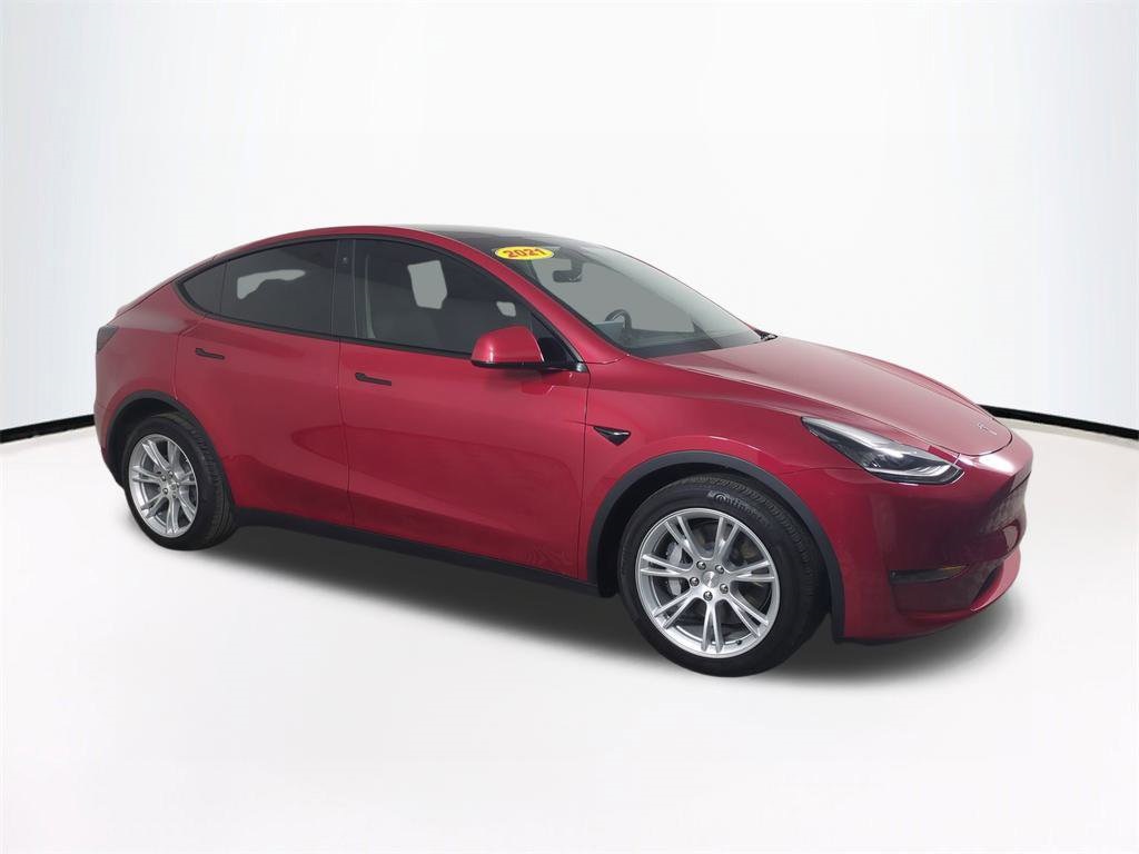 Used 2021 Tesla Model Y Long Range with VIN 5YJYGDEE2MF142660 for sale in Tampa, FL