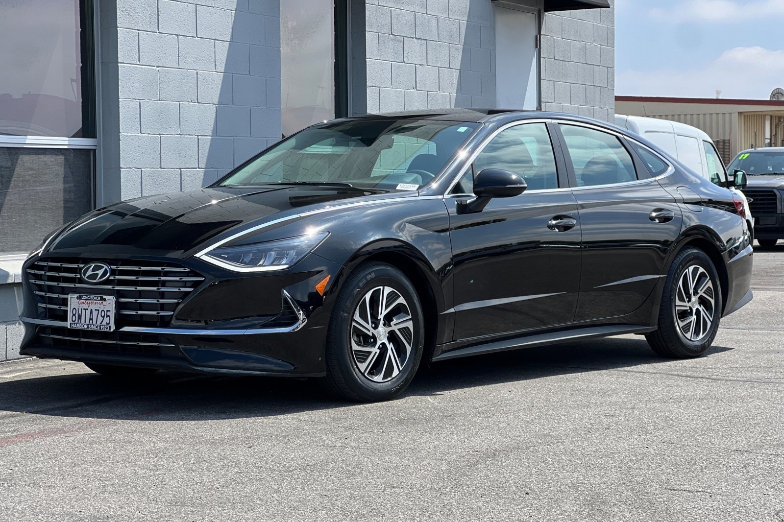 2021 Hyundai Sonata Hybrid Blue photo 7