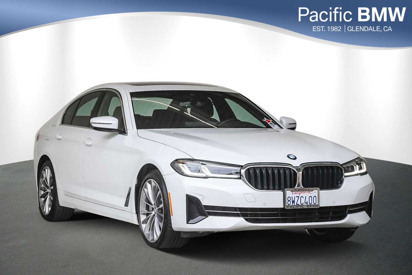 Pre-Owned 2022 BMW 5 Series 530i 4dr Car in Glendale #219300 | Pacific BMW
