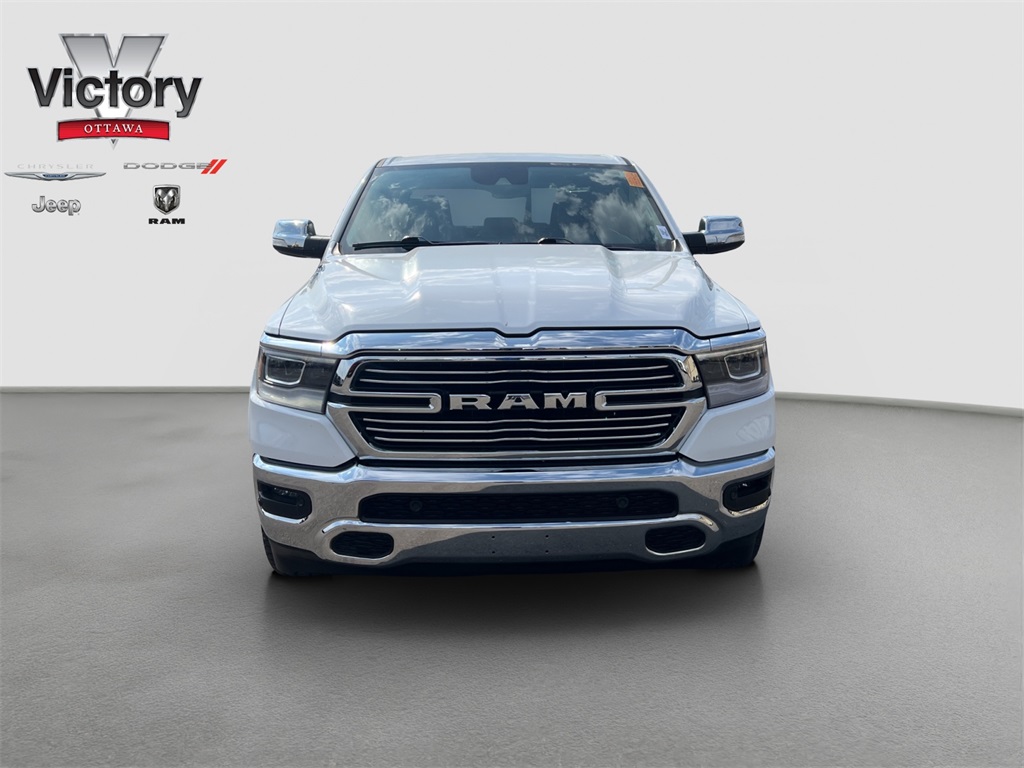 Certified 2021 RAM Ram 1500 Pickup Laramie with VIN 1C6SRFJT8MN555577 for sale in Kansas City