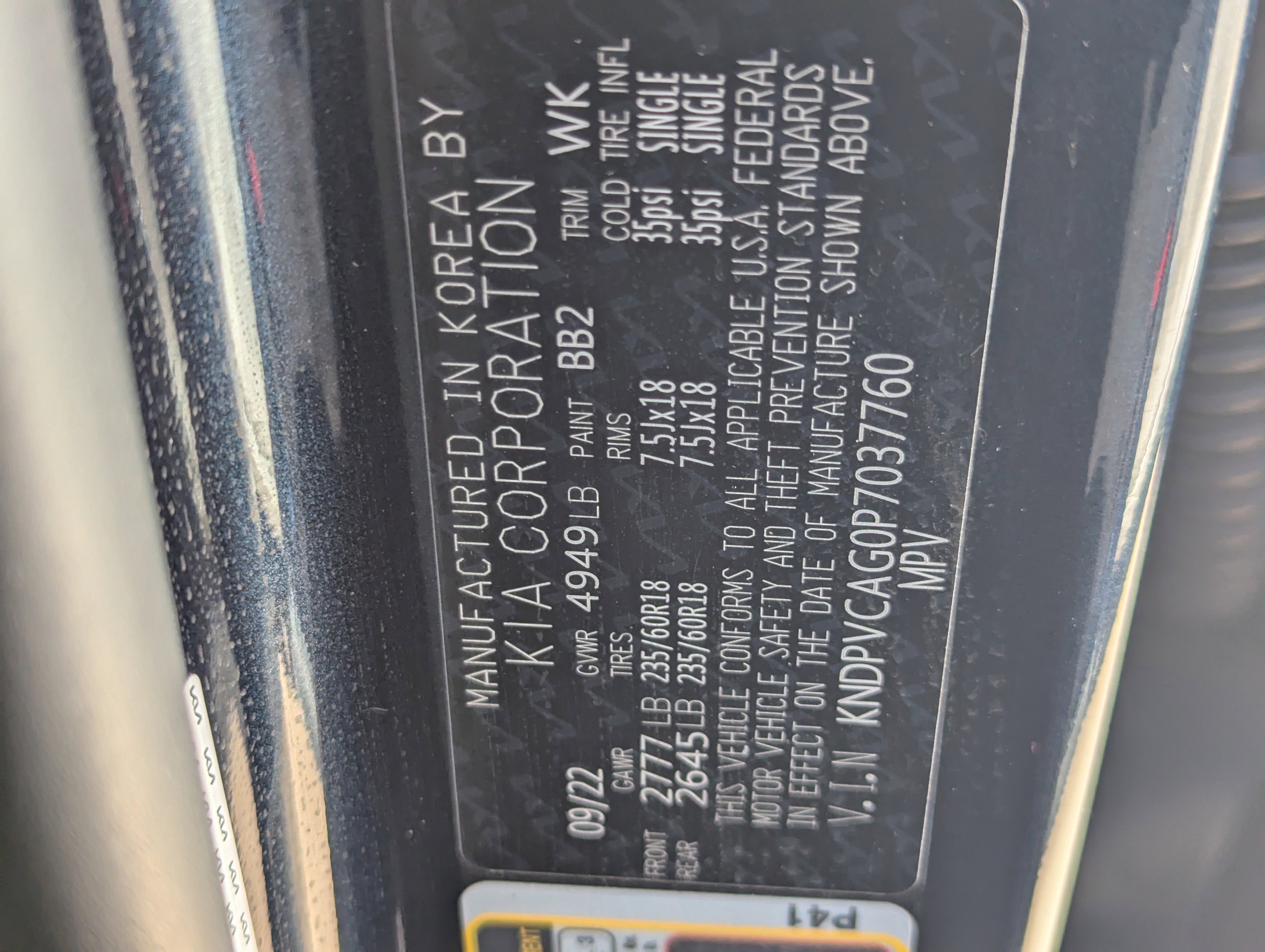 2023 Kia Sportage Hybrid EX photo 11