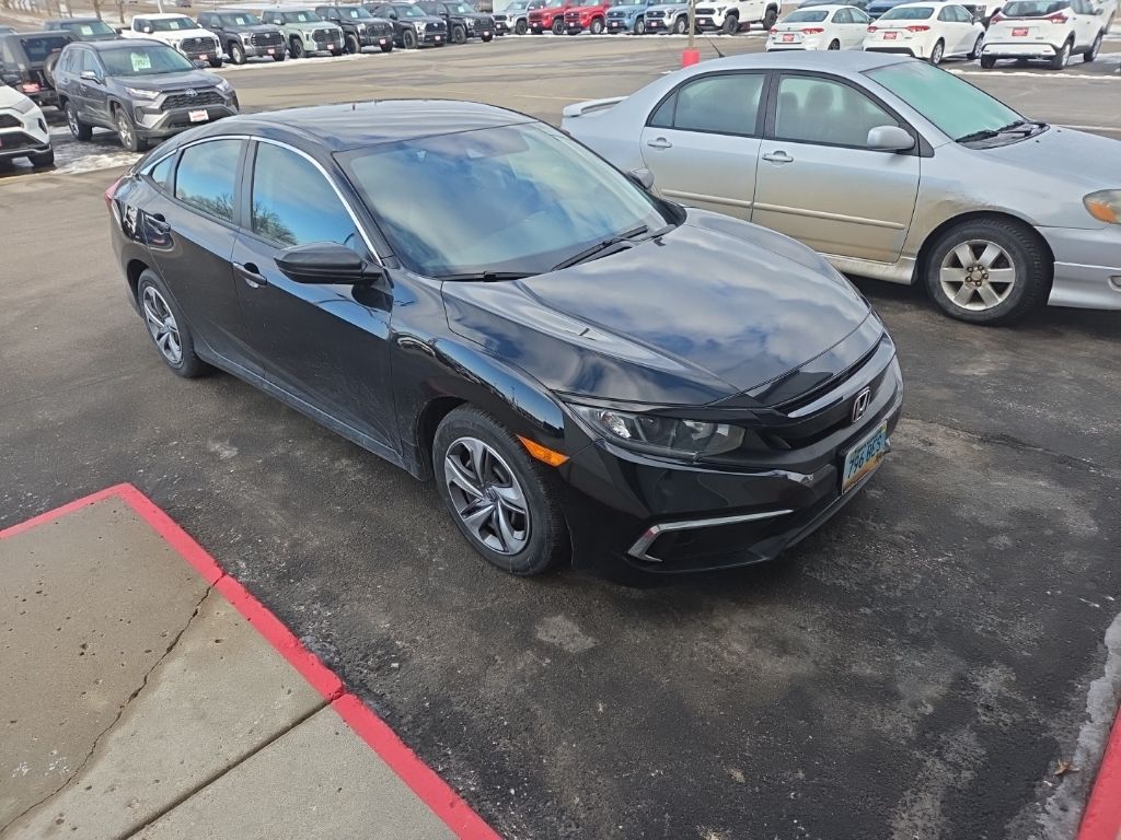 Used 2021 Honda Civic LX with VIN 2HGFC2F69MH501772 for sale in Fergus Falls, Minnesota