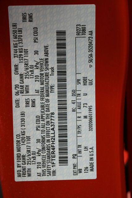 2020 FORD RANGER - Image 36