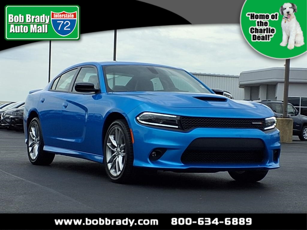 Used 2023 B5 Blue Pearl Coat Dodge GT image 1