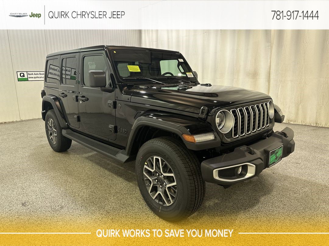 New 2025 Black Clearcoat Jeep Sahara image 1