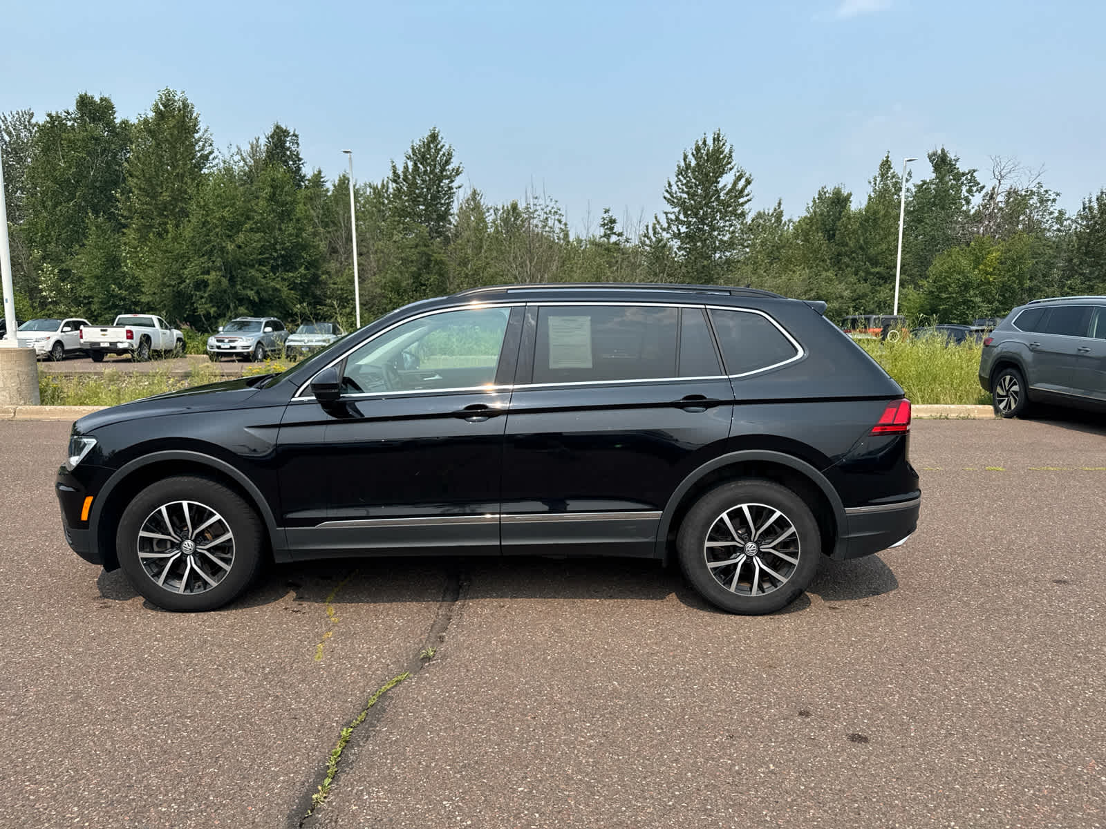 Used 2021 Volkswagen Tiguan SE with VIN 3VV3B7AX1MM000542 for sale in Hermantown, Minnesota