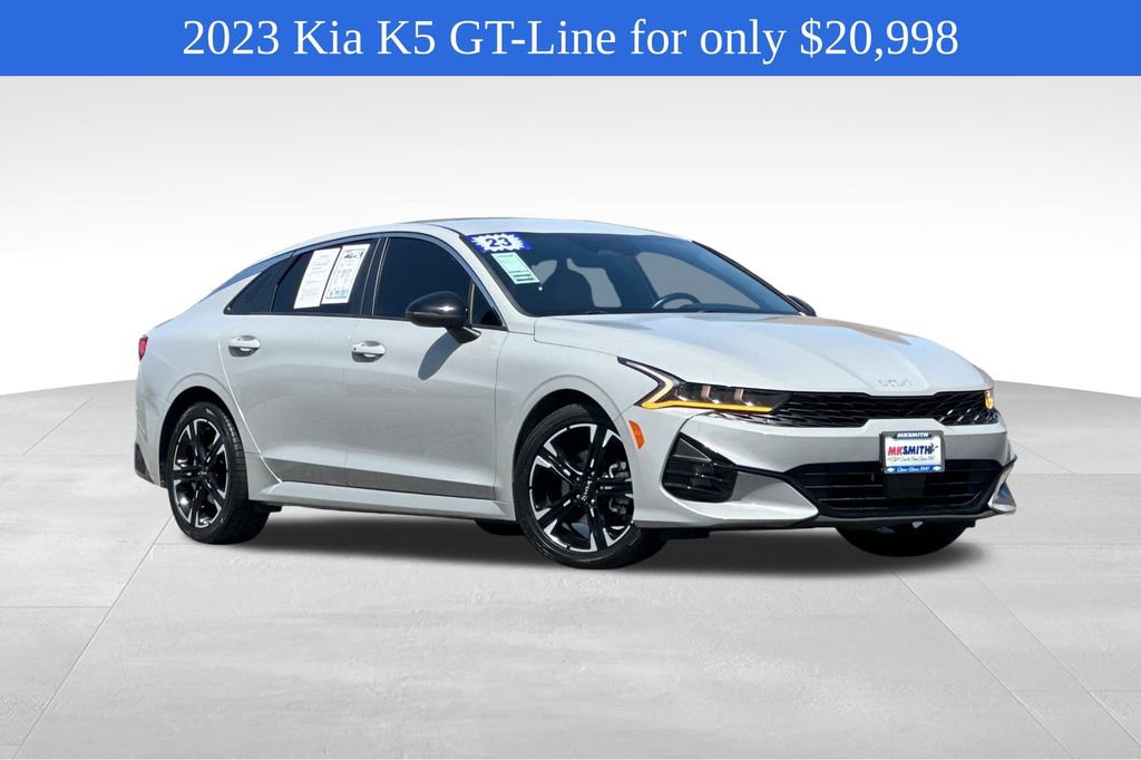 Used 2023 Gray Kia GT-Line image 1
