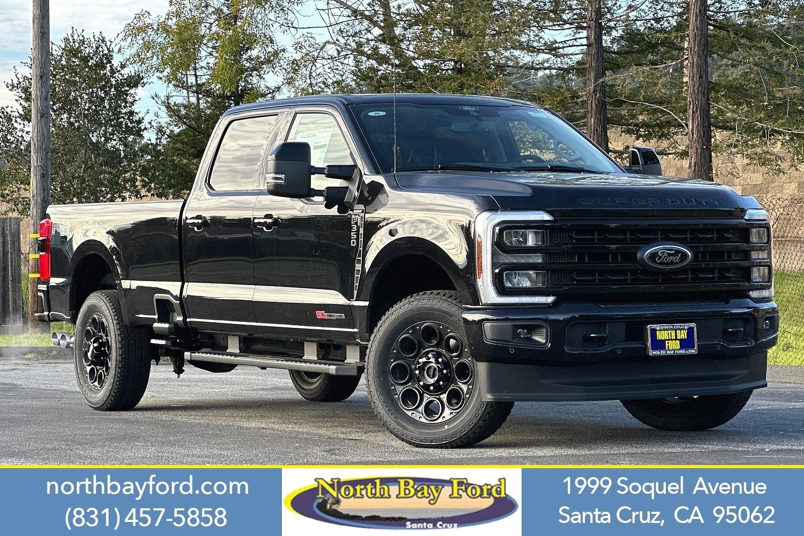 New 2024 Agate Black Metallic Ford LARIAT image 1