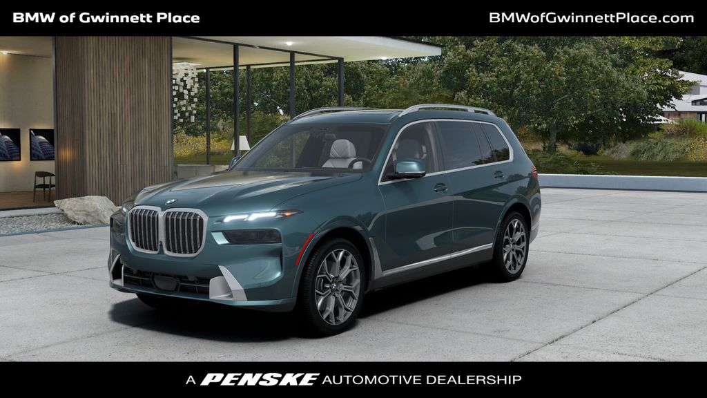 New 2025 Blue Ridge Mountain Metallic BMW xDrive40i image 1