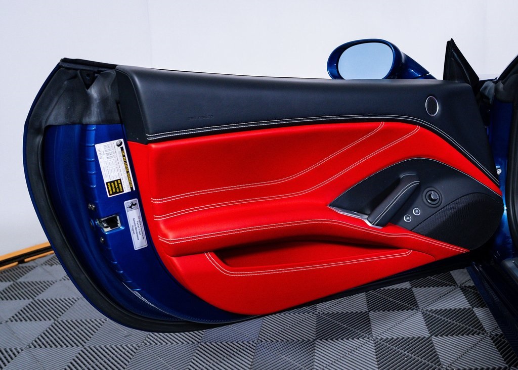 Certified Used 2017 Blu Abu Dhabi Metallic Ferrari T image 25