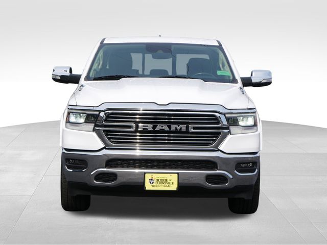 Used 2021 RAM Ram 1500 Pickup Laramie with VIN 1C6SRFRT1MN675029 for sale in Burnsville, Minnesota