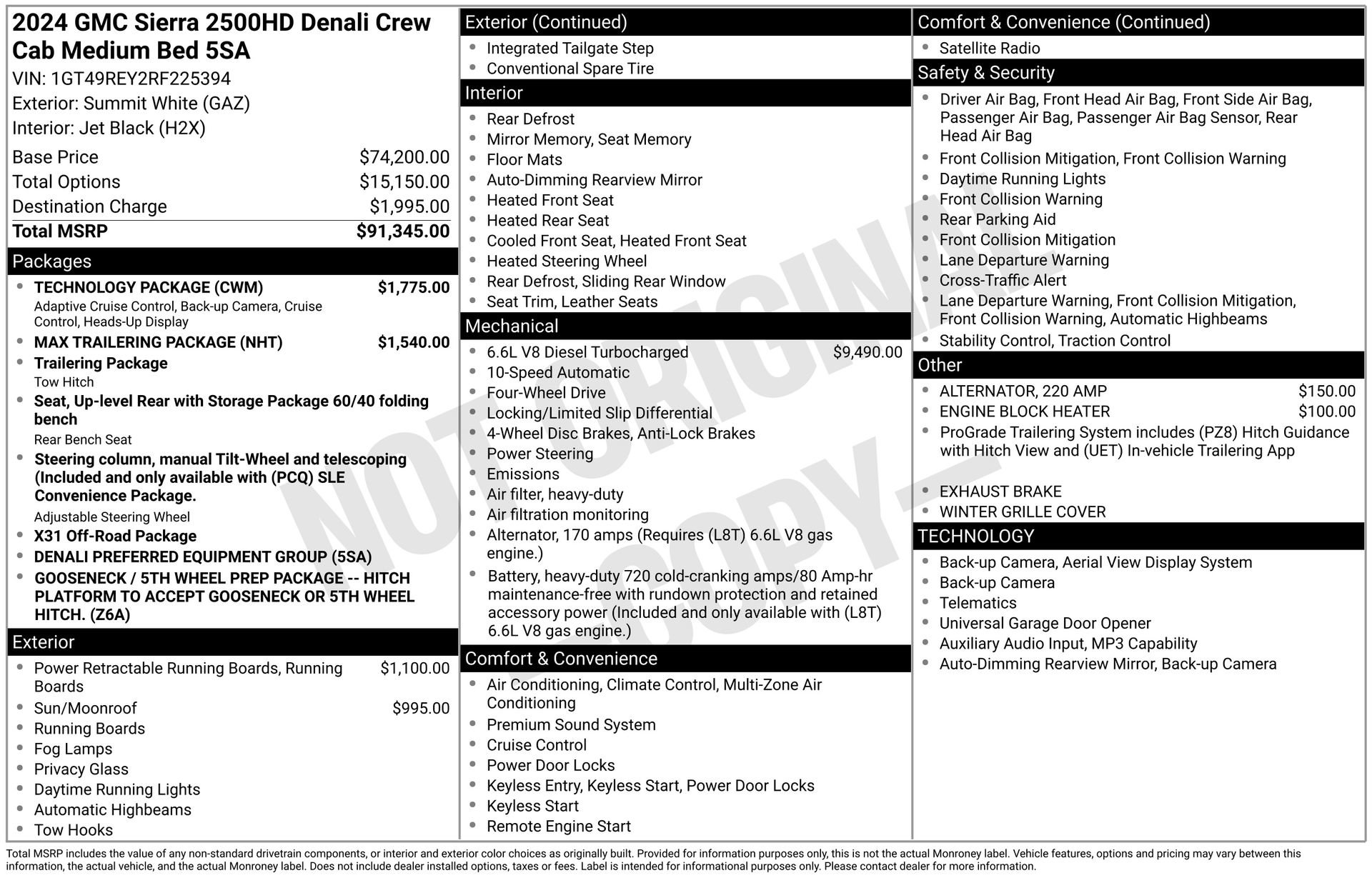 2024 GMC Sierra Denali's photo