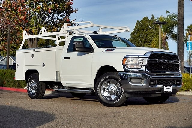New 2024 Bright White Clear-Coat Exterior Paint RAM Tradesman image 2