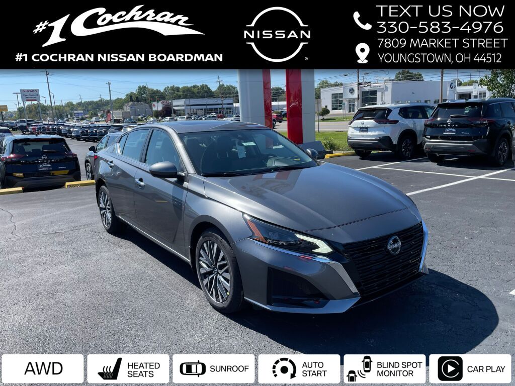 New 2024 Nissan Altima 2.5 SV 4D Sedan in Boardman, OH 1 Cochran