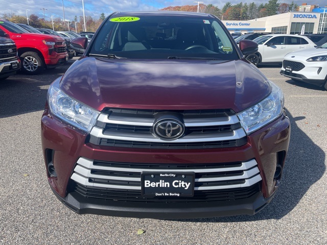 Used 2018 Toyota Highlander LE with VIN 5TDBZRFH0JS889025 for sale in South Portland, ME