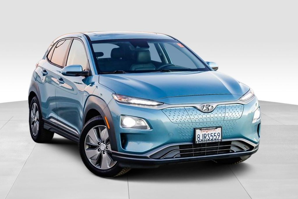 Used 2019 Hyundai Kona EV Limited with VIN KM8K33AG3KU031697 for sale in Claremont, CA