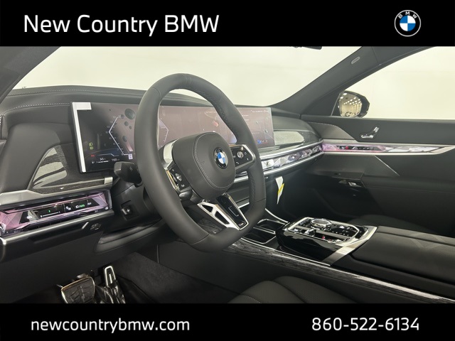 New 2025 Black Sapphire Metallic BMW 760i xDrive image 12