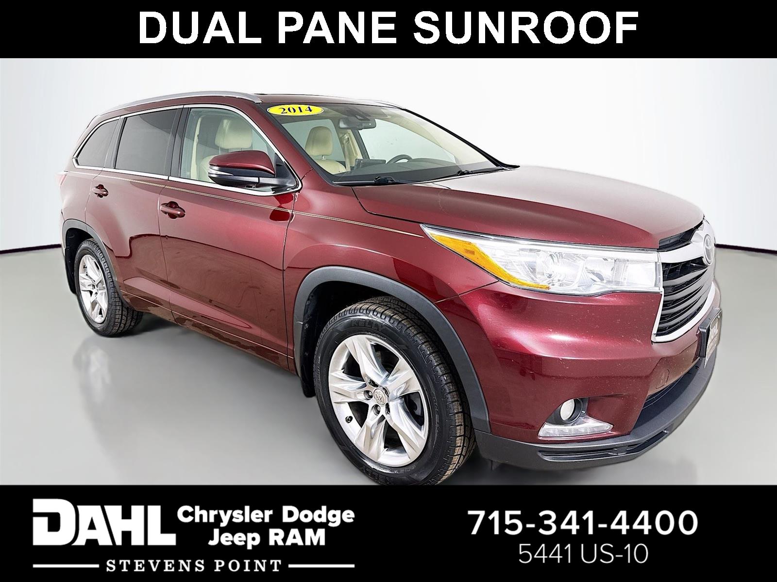 2014 Toyota Highlander Limited Platinum