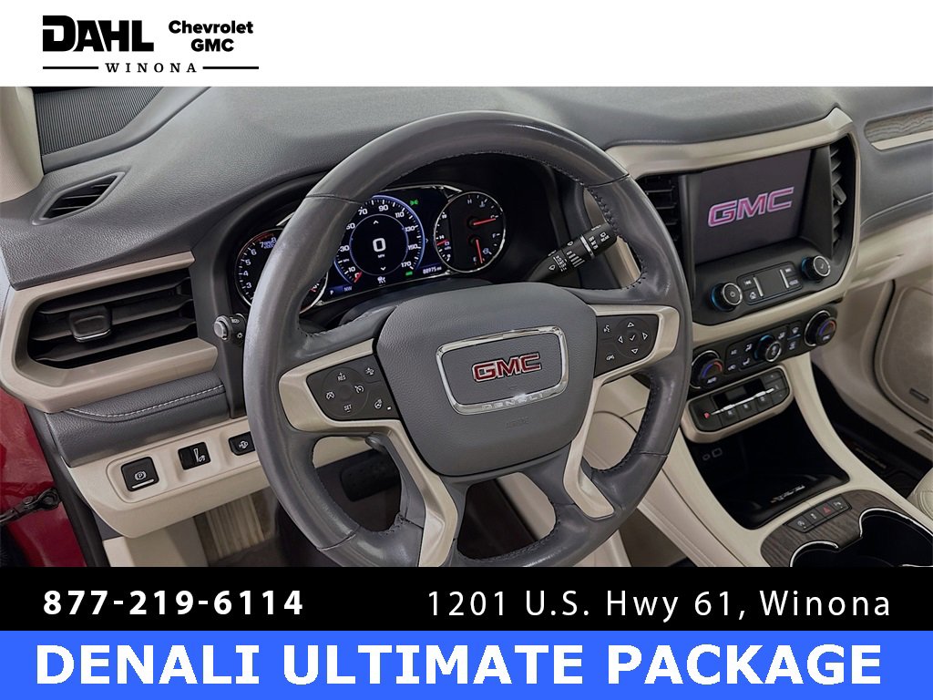 Used 2022 GMC Acadia Denali with VIN 1GKKNXLS0NZ100283 for sale in Winona, Minnesota