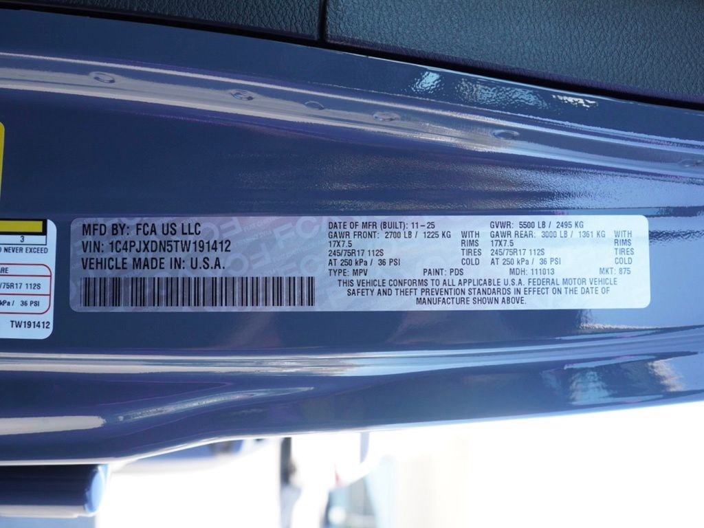 New 2026 Anvil Clear-Coat Exterior Paint Jeep 4-Door Sport S image 30