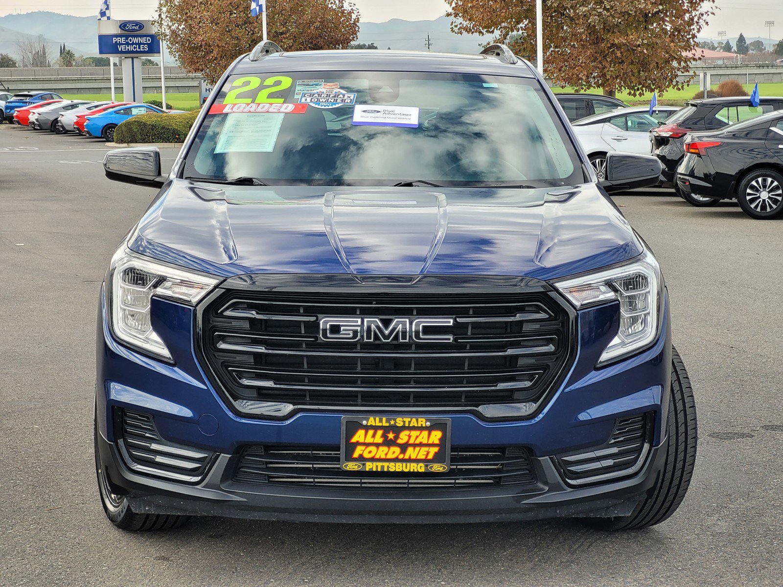 Certified 2022 GMC Terrain SLE with VIN 3GKALMEV6NL308859 for sale in Pittsburg, CA