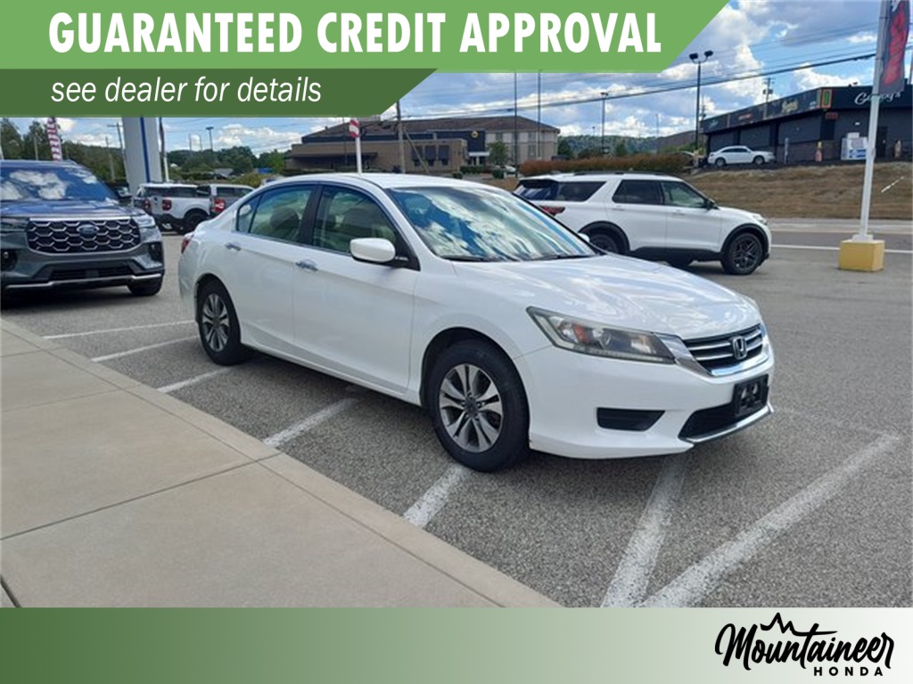 Used 2014 Honda Accord LX with VIN 1HGCR2F36EA167871 for sale in Bridgeport, WV