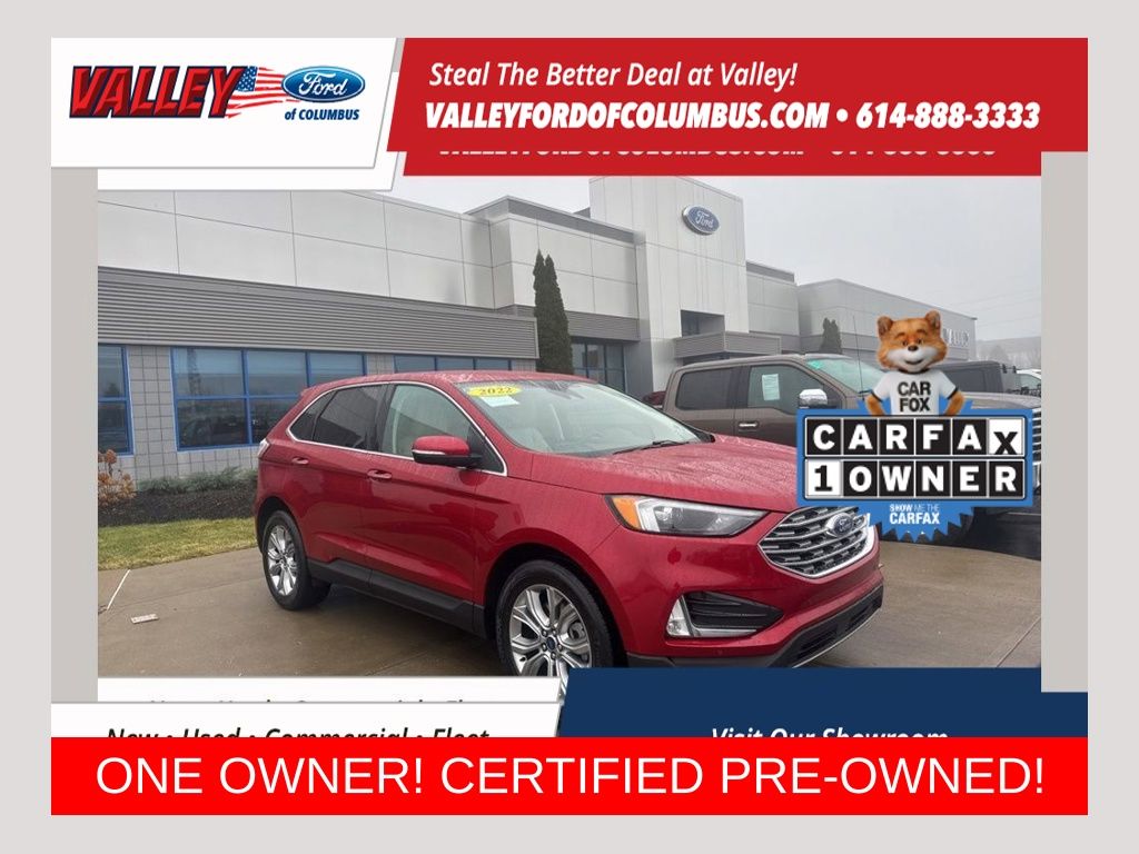 2022 Ford Edge Titanium's photo