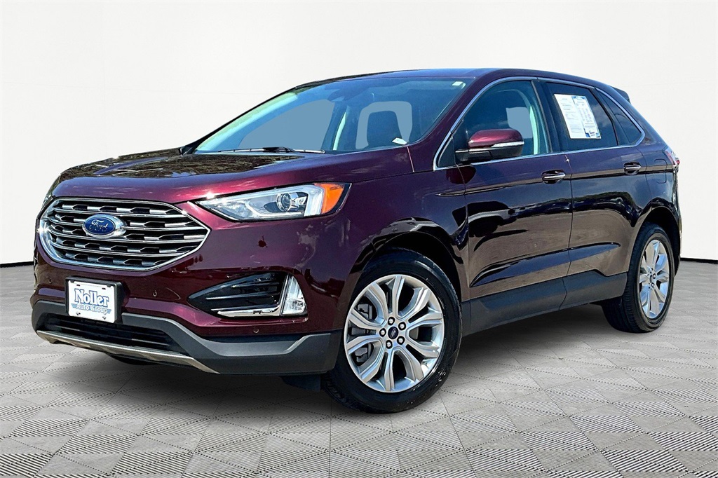 Used 2021 Ford Edge Titanium with VIN 2FMPK4K95MBA60822 for sale in Kansas City