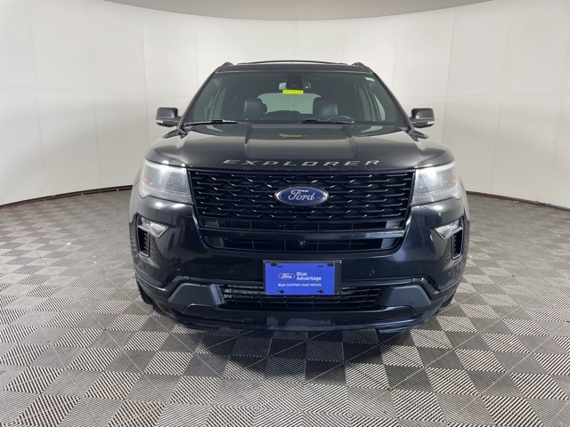 Certified 2018 Ford Explorer Sport with VIN 1FM5K8GT7JGA86202 for sale in Shakopee, Minnesota