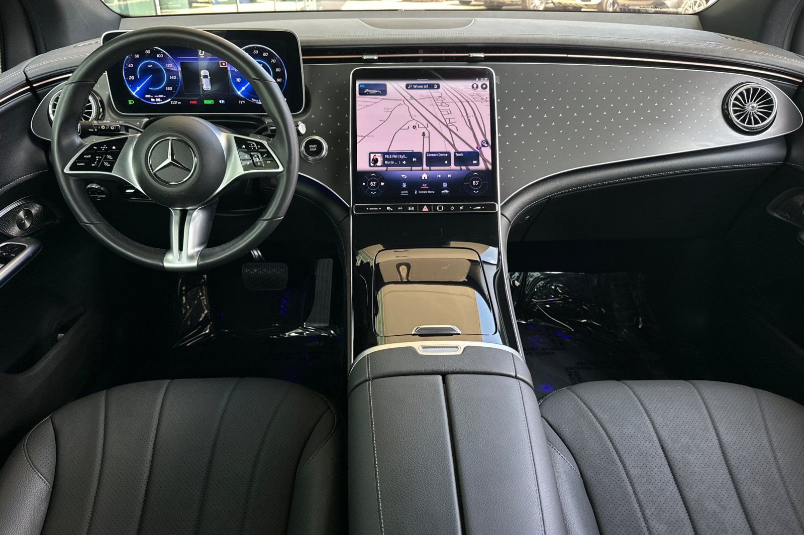 Certified 2024 Mercedes-Benz EQE SUV Base with VIN 4JGGM2BB6RA054077 for sale in Laguna Niguel, CA
