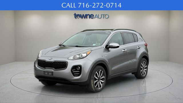 Used 2018 Kia Sportage EX with VIN KNDPNCAC6J7396213 for sale in Orchard Park, NY
