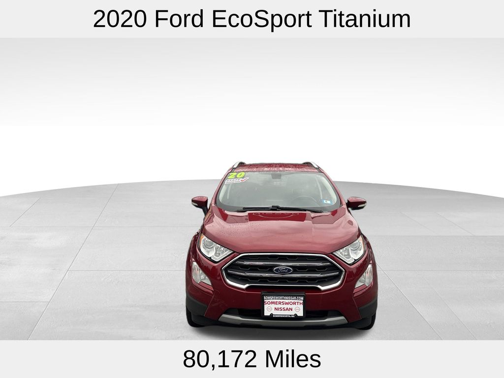 Used 2020 Ford Ecosport Titanium with VIN MAJ6S3KL5LC320937 for sale in Somersworth, NH