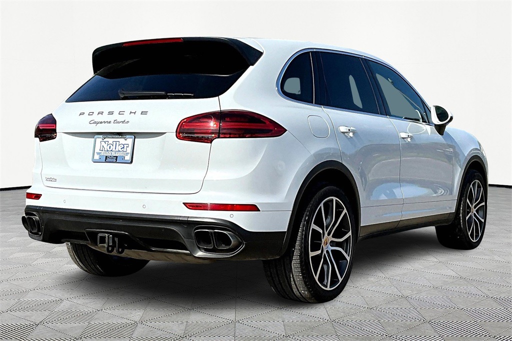 Used 2015 Porsche Cayenne Turbo with VIN WP1AC2A24FLA80786 for sale in Kansas City