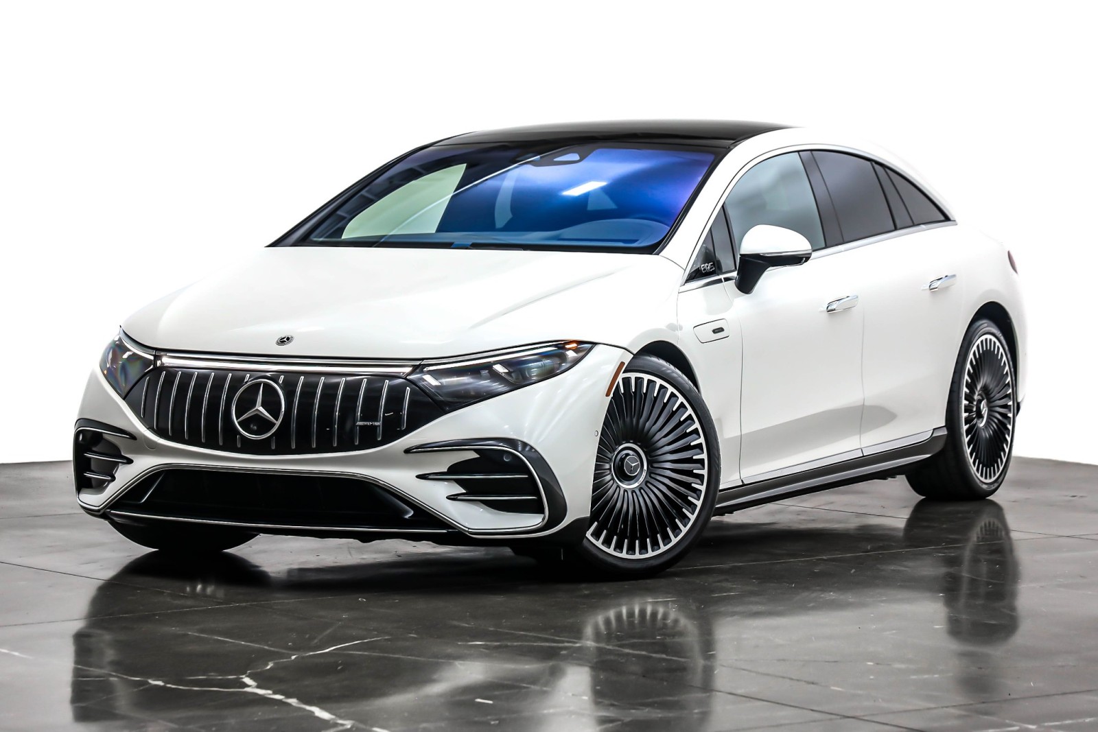 Certified 2022 Mercedes-Benz EQS AMG EQS 53 with VIN W1KCG5FB7NA013852 for sale in Newport Beach, CA