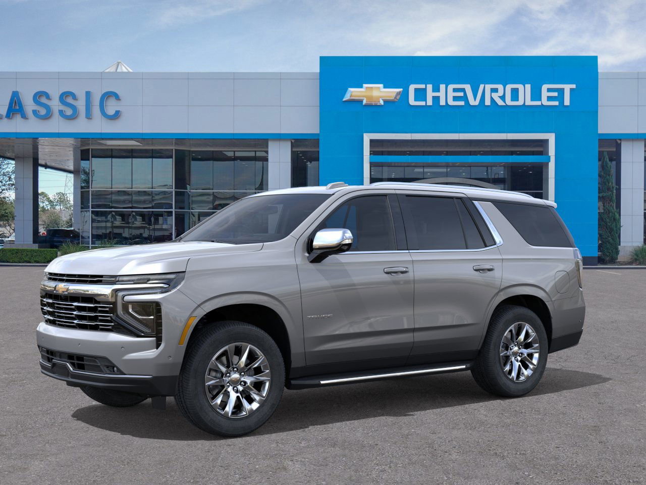 2026 Chevrolet Tahoe Premier Gray at Classic Elite Chevrolet Hwy 6